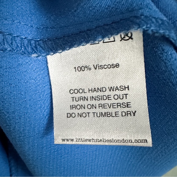 Urban Outfitters•Little White Lies•Blue Boho Embroidered Shift Dress - Picture 11 of 13